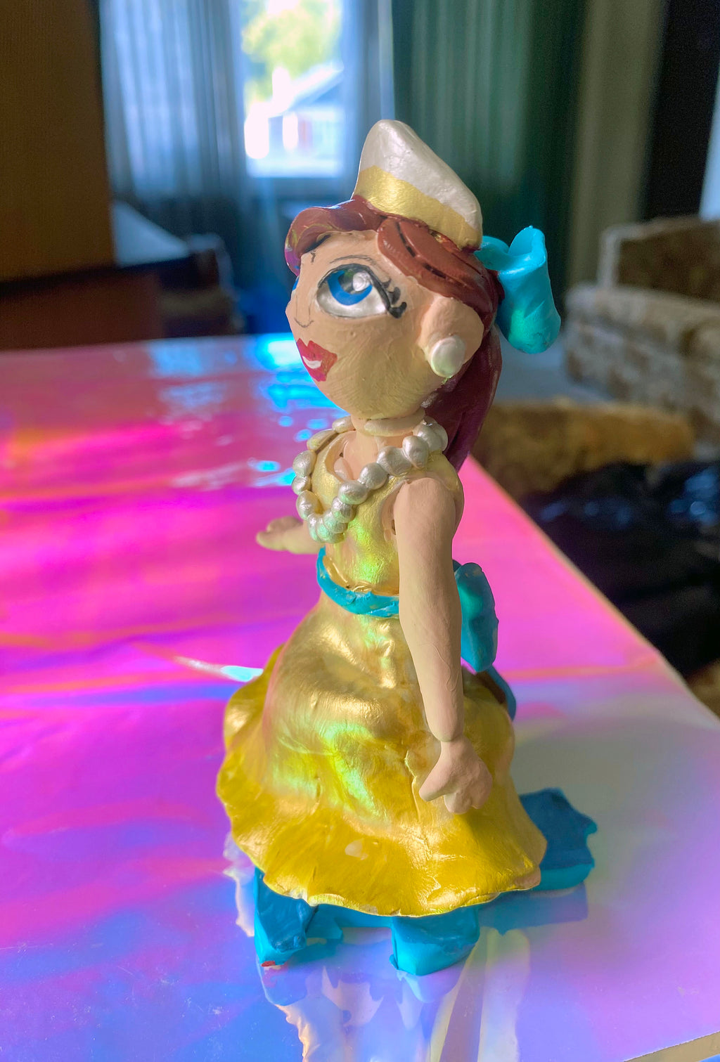 Handsculpted Anastasia Inspired Figure