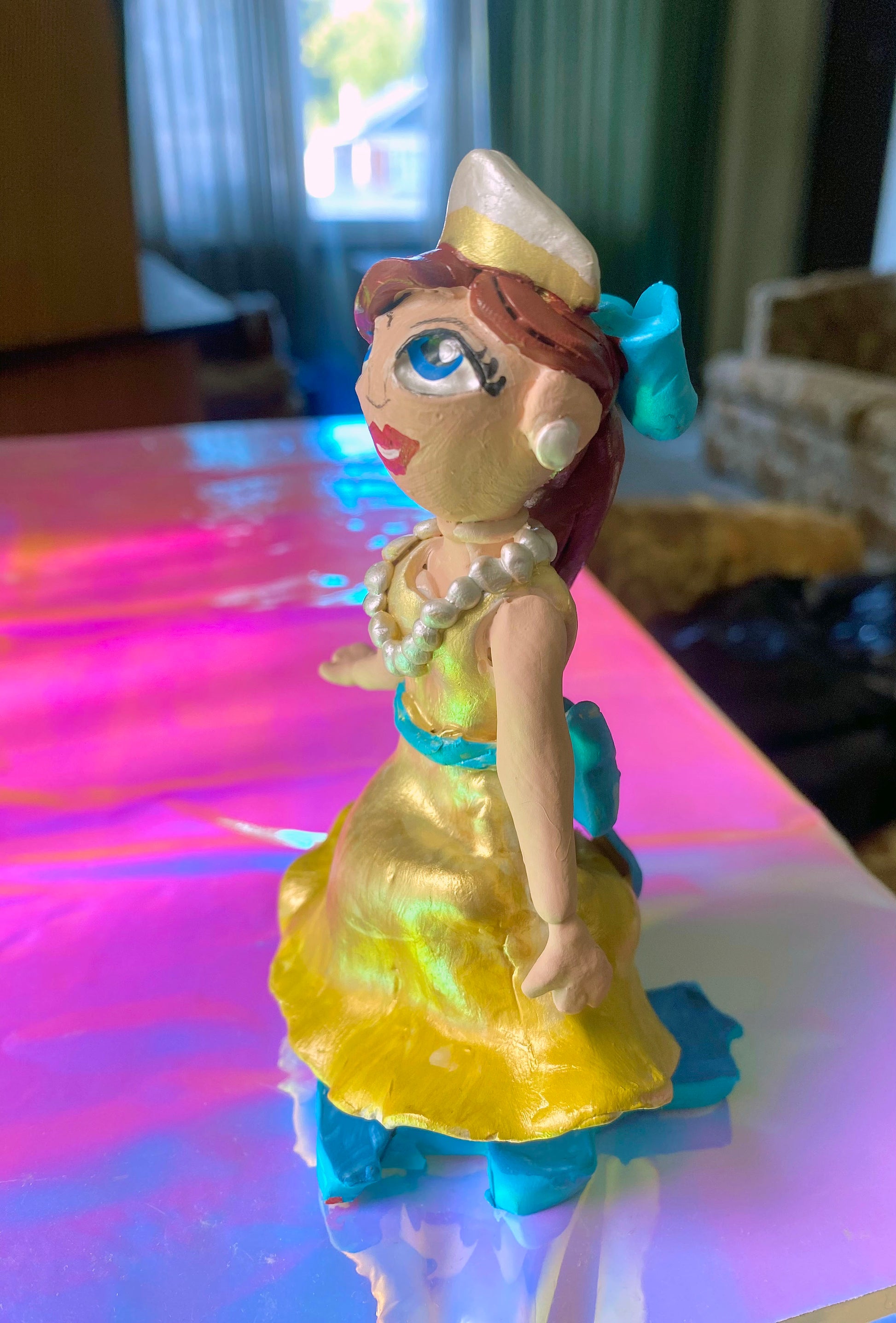 Handsculpted Anastasia Inspired Figure