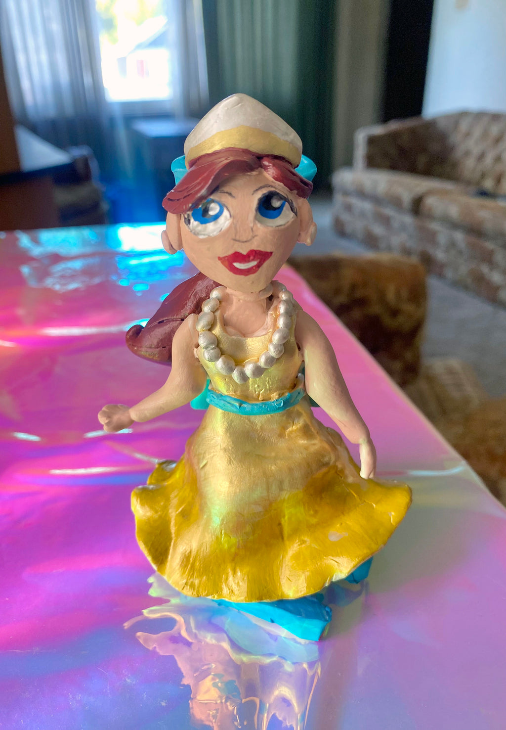 Handsculpted Anastasia Inspired Figure