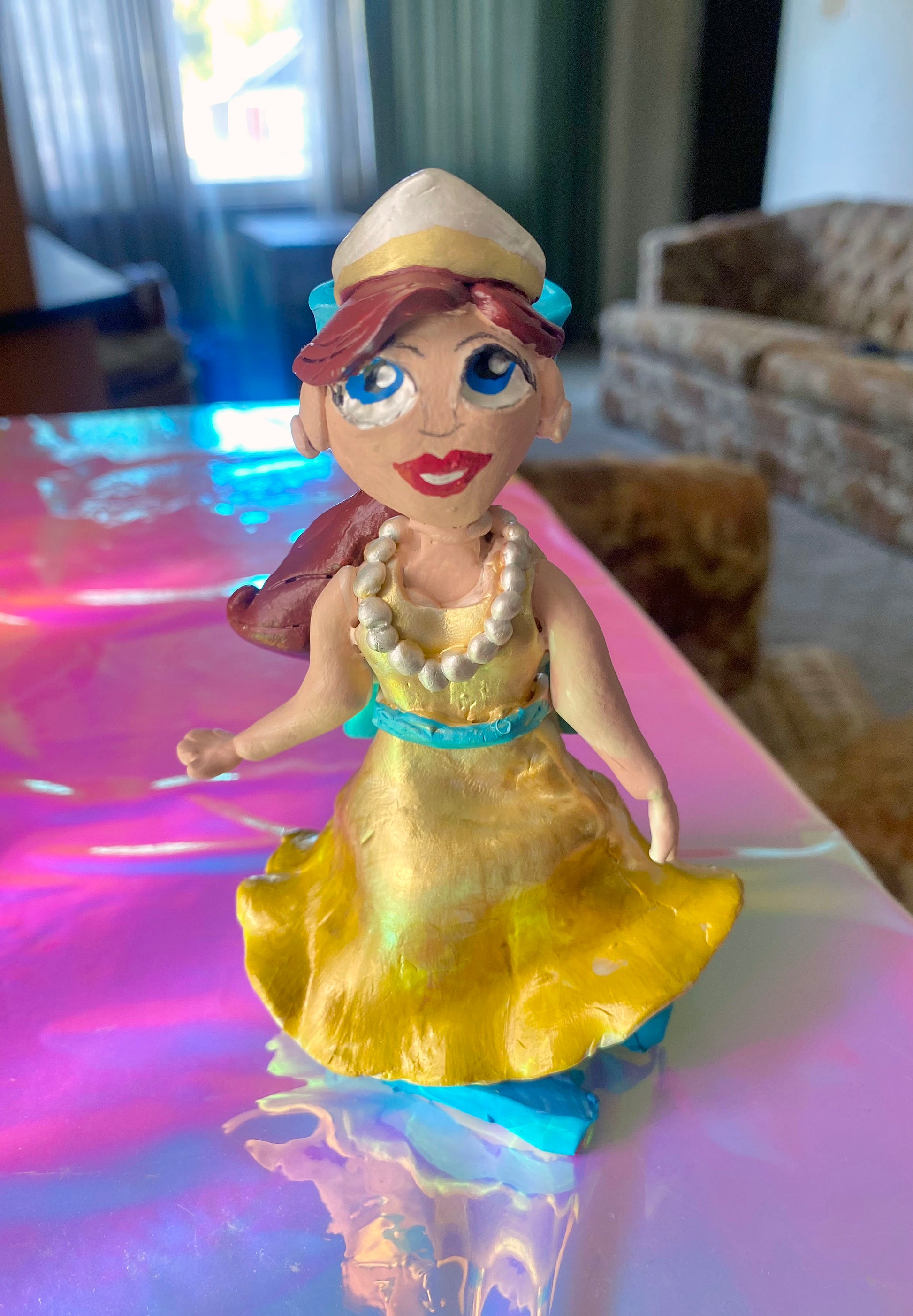 Handsculpted Anastasia Inspired Figure