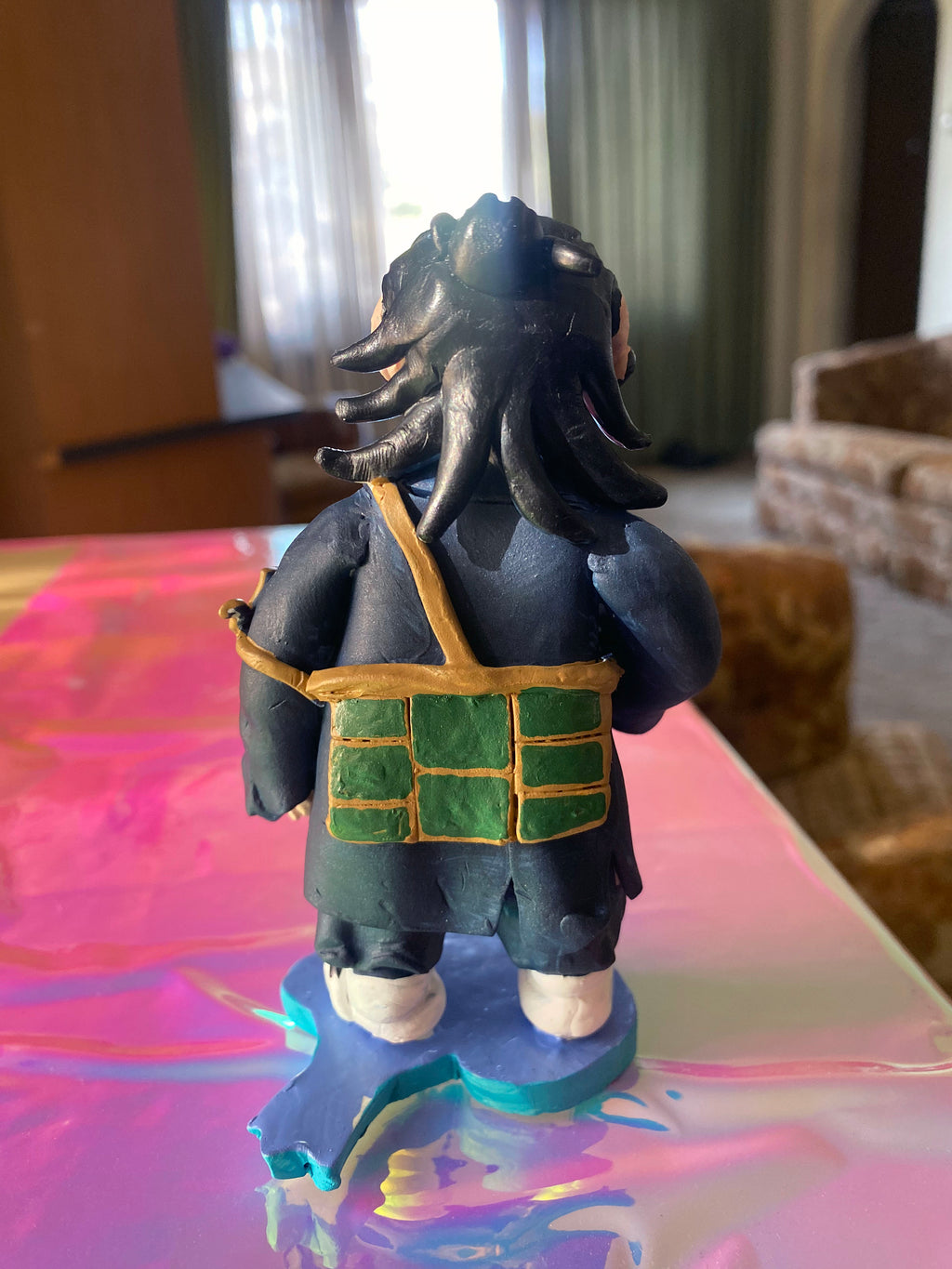 Handsculpted Geto Inspired Figure