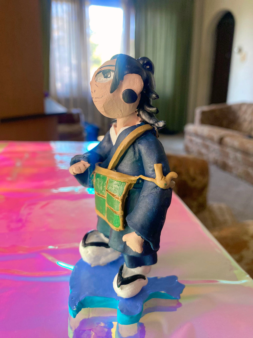 Handsculpted Geto Inspired Figure