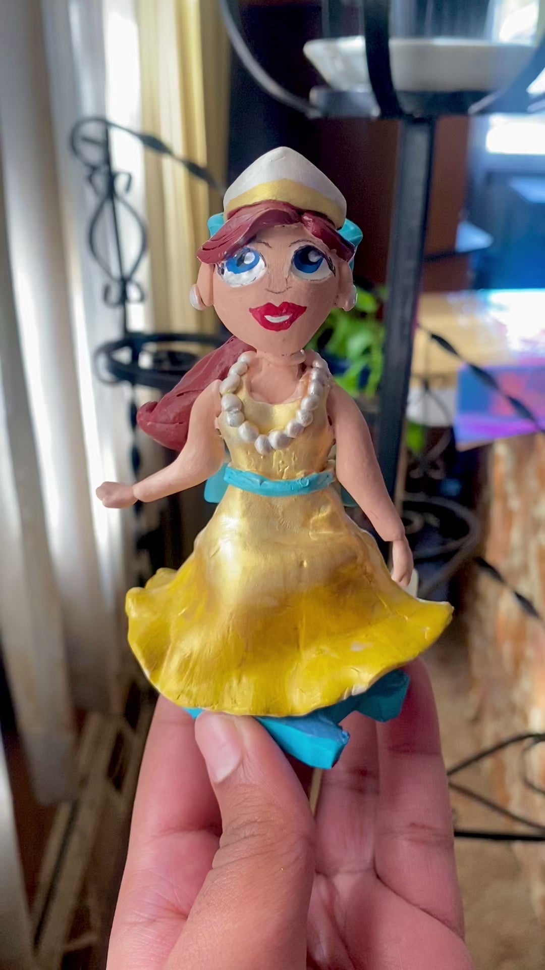 Handsculpted Anastasia Inspired Figure