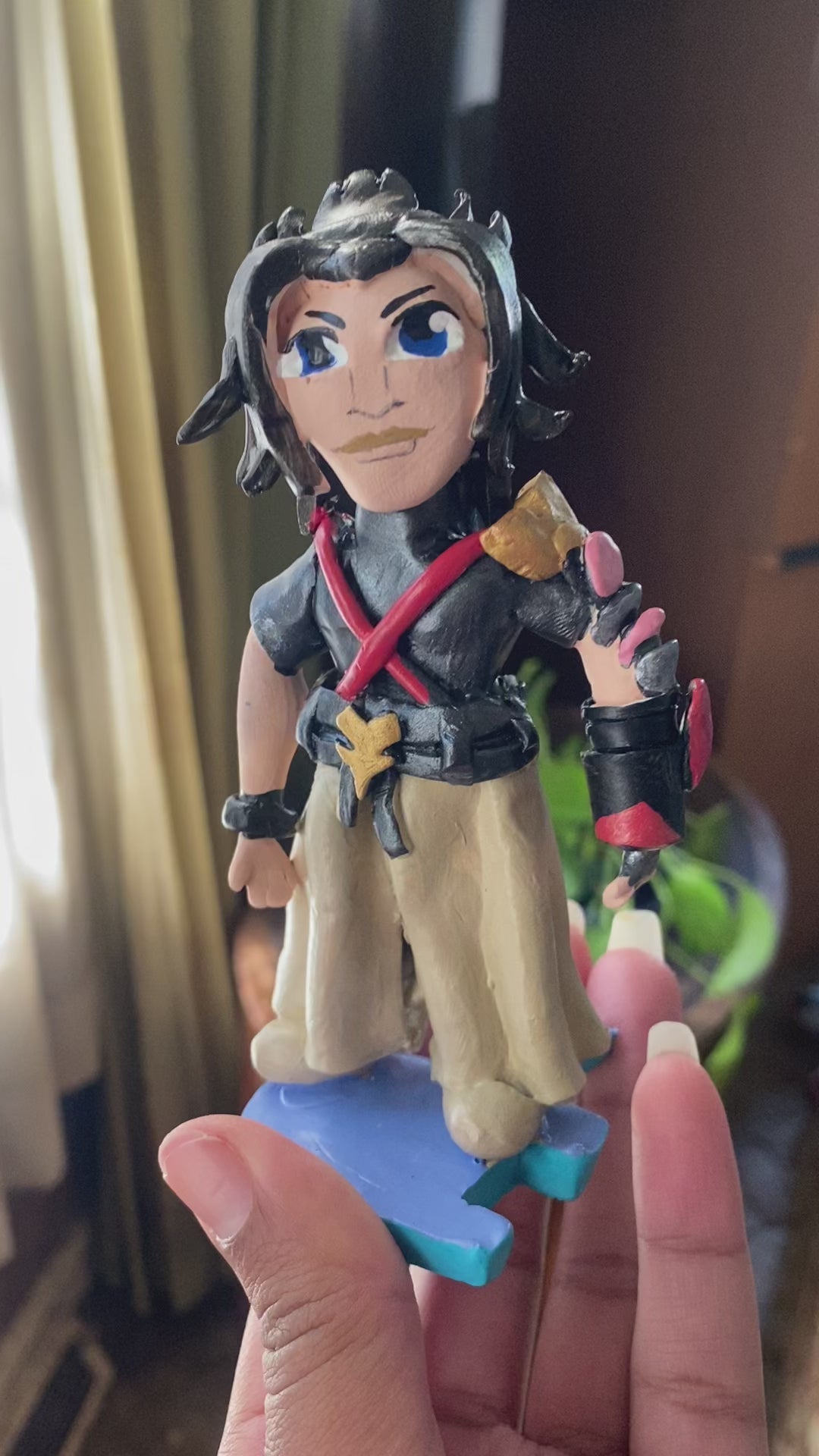 Handsculpted Terra Inspired Figure