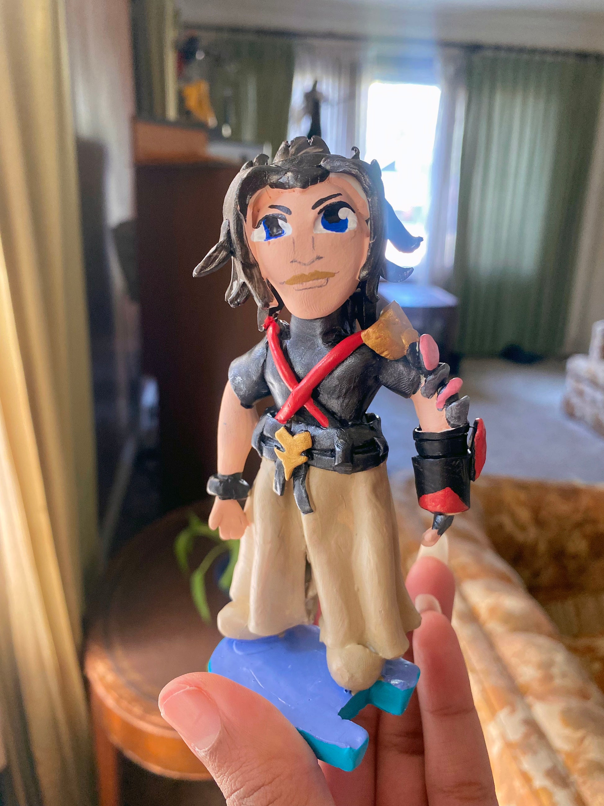 Handsculpted Terra Inspired Figure