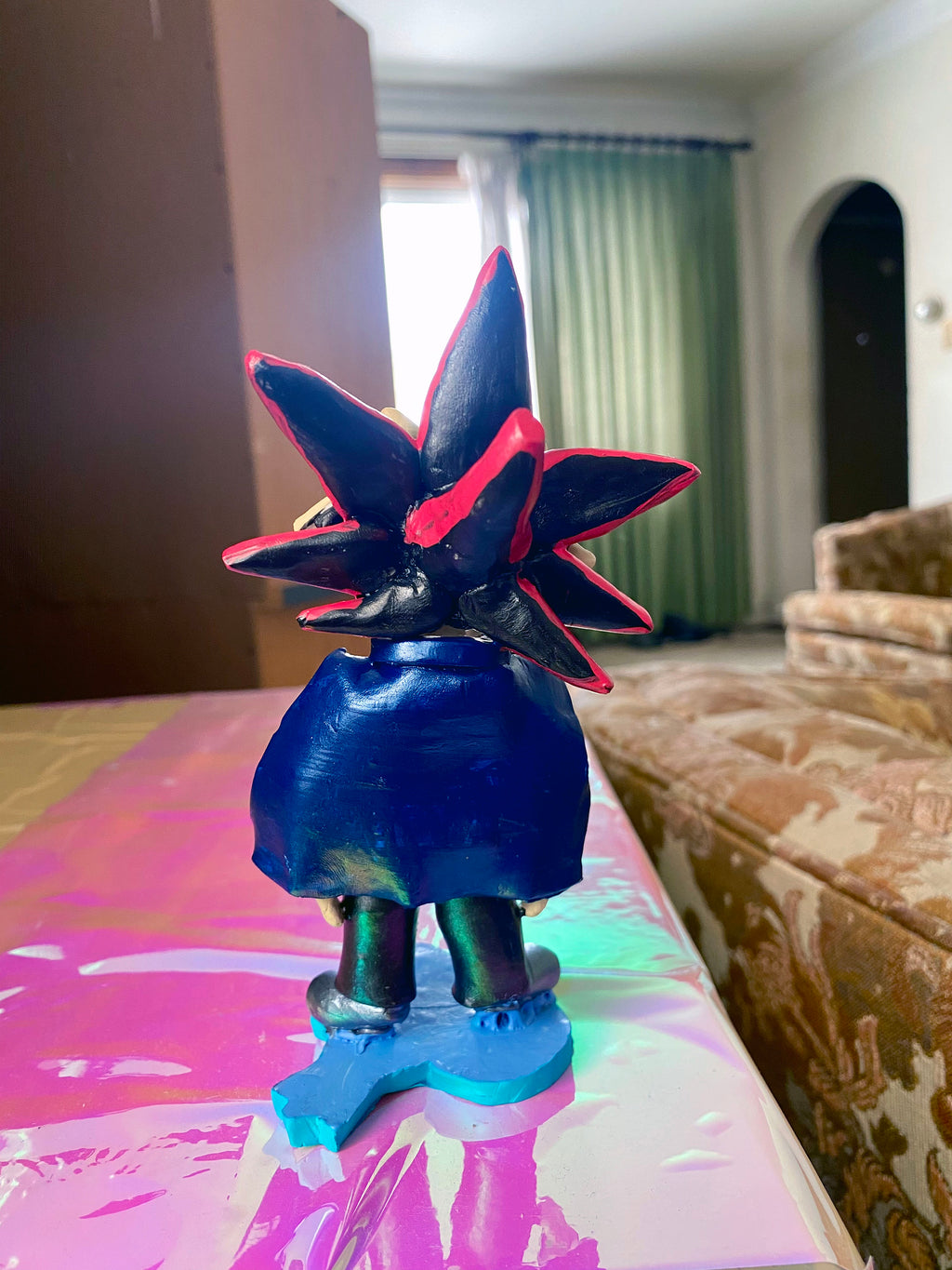Handsculpted Yami Yugi Inspired Figure