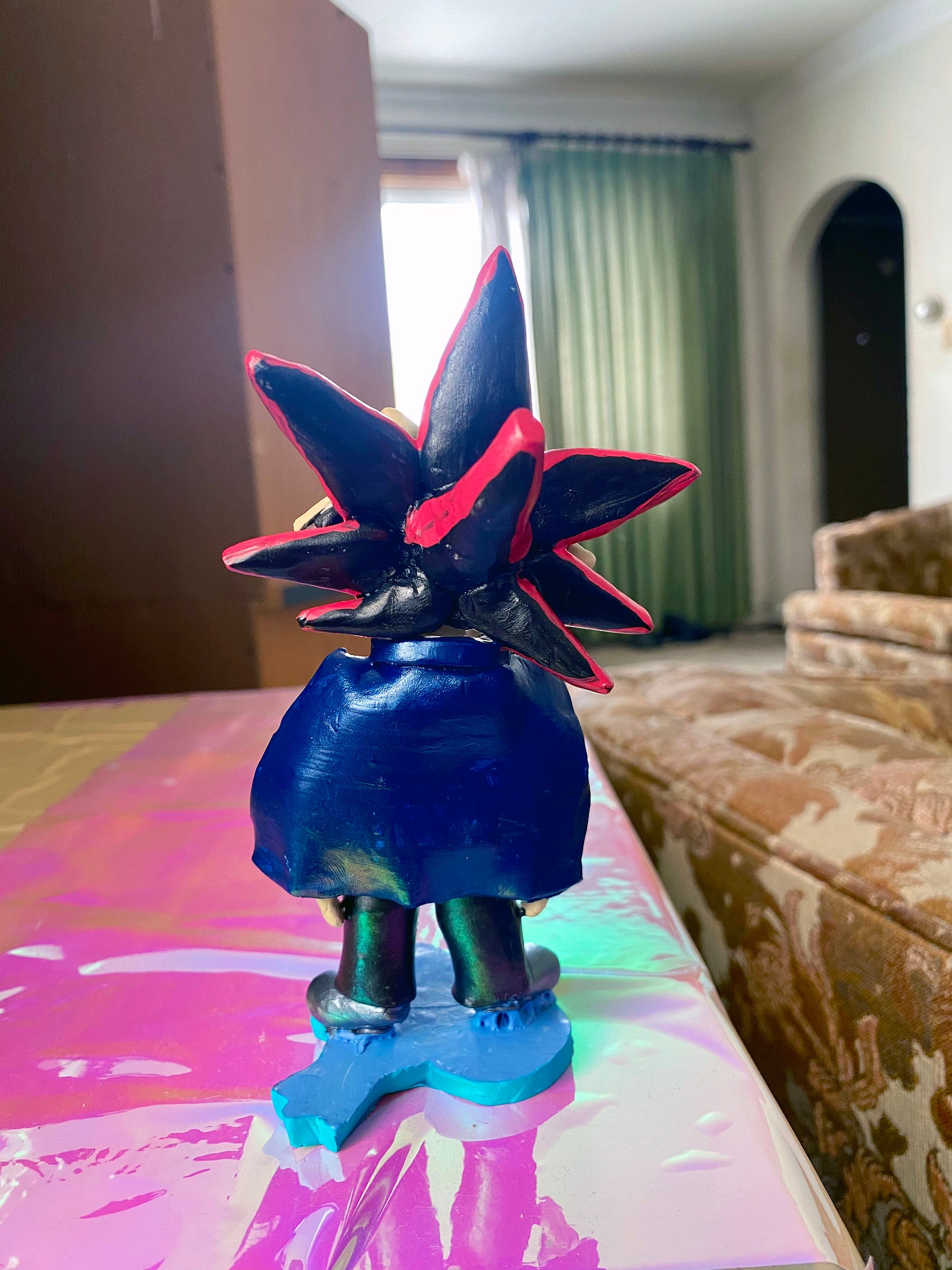 Handsculpted Yami Yugi Inspired Figure
